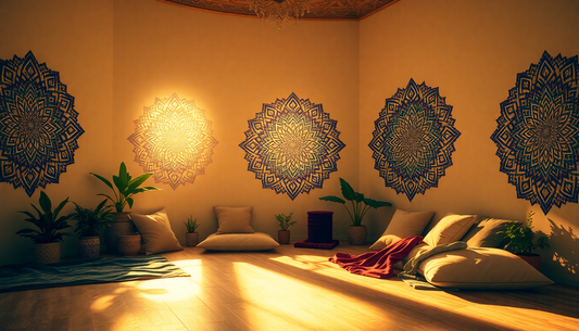 Elevate Your Space: Infusing Spiritual Serenity with Mandala Designs